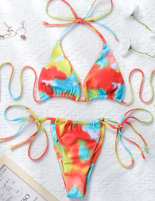 AquaLivv - Red string bikini