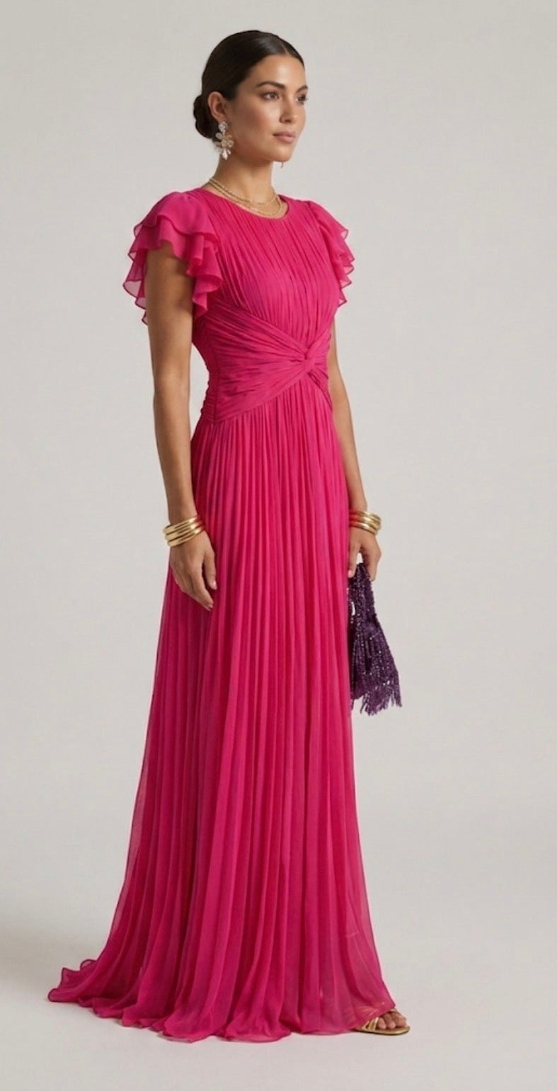 Stella & Grace™ | Pleated Evening Dress