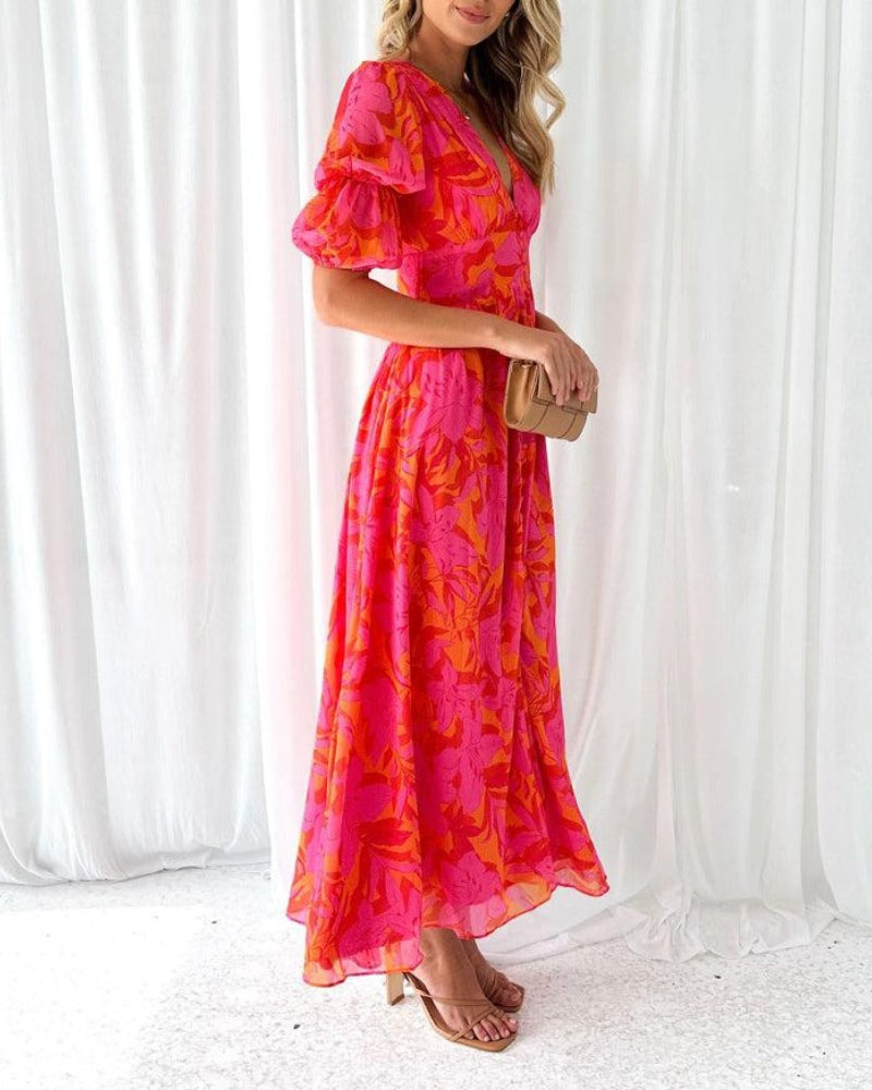 Dela™ | Solar Radiance Maxi Dress