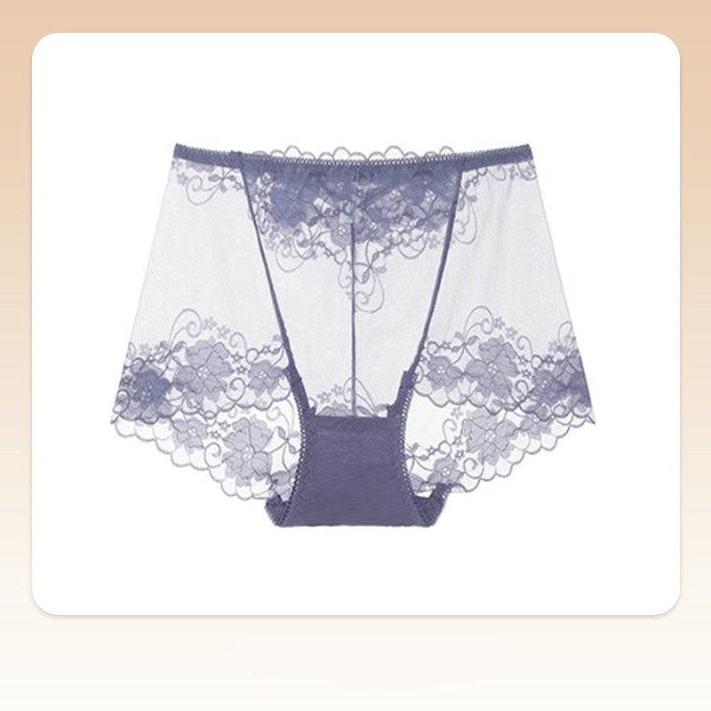 Lunalace - Women's High Waist Lace Panties