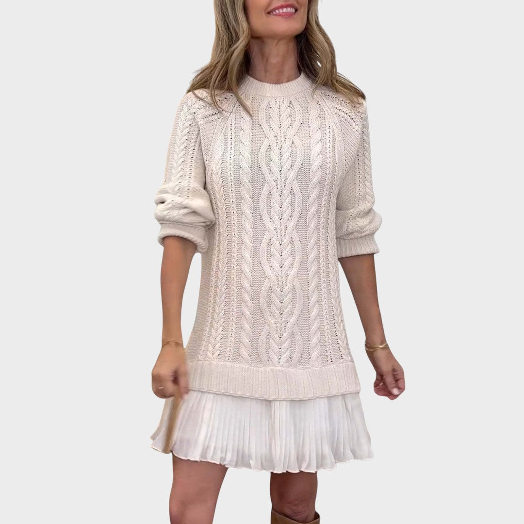 Gabriela | Knit Dress in Fabric