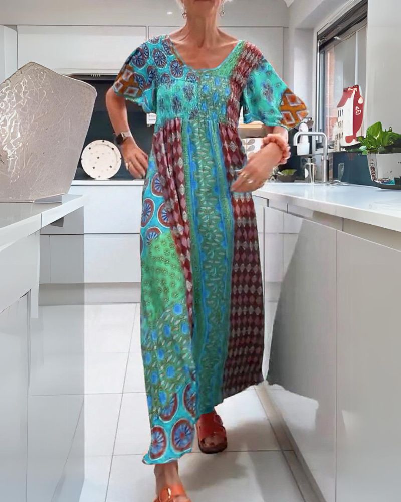 MAYA – VIBRANT ESCAPE MAXI DRESS