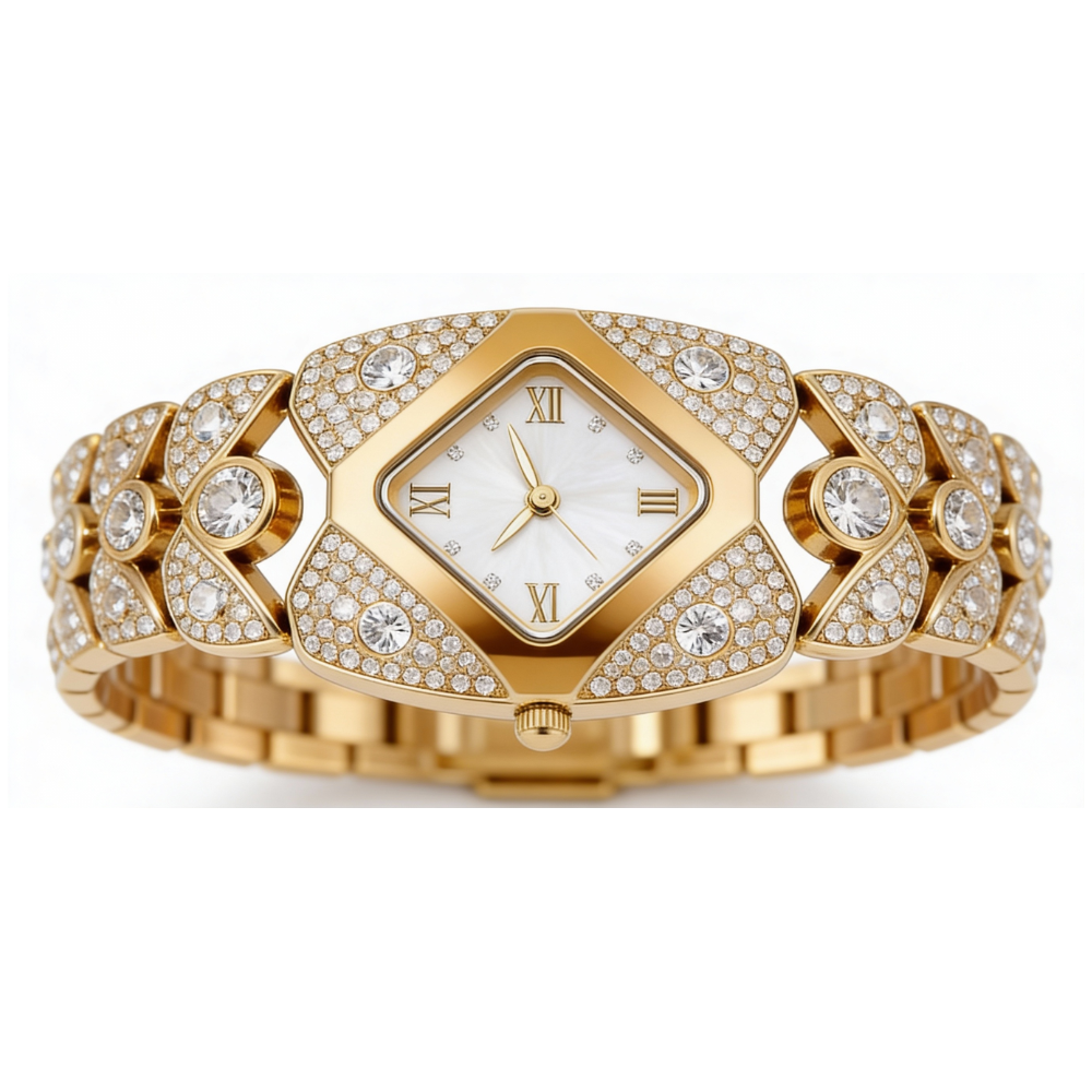 Lumira - Vintage Rhinestone Bracelet Watch