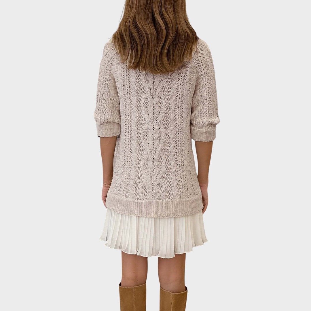 Gabriela | Knit Dress in Fabric