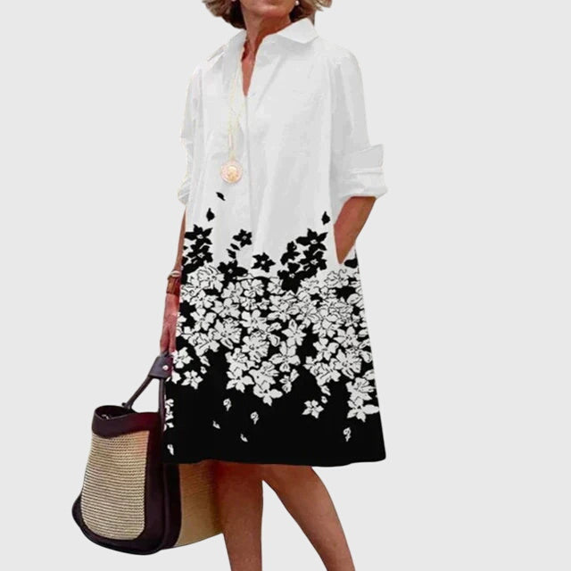 Paige | Elegant Mini Dress with Pockets