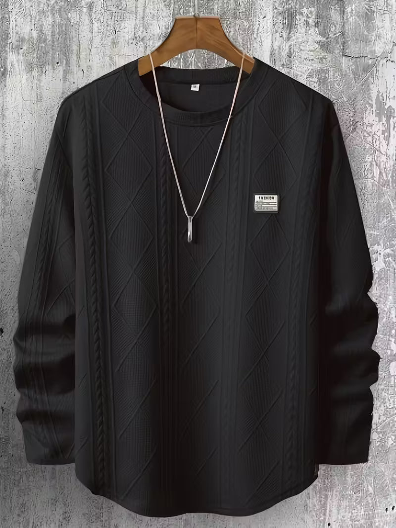 Pauleta - Casual Long Sleeve Crew Neck Sweatshirt