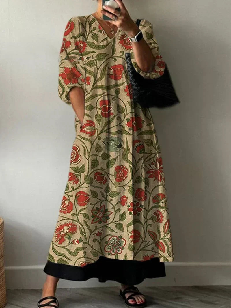 Tatiana | Elegant Printed Dress