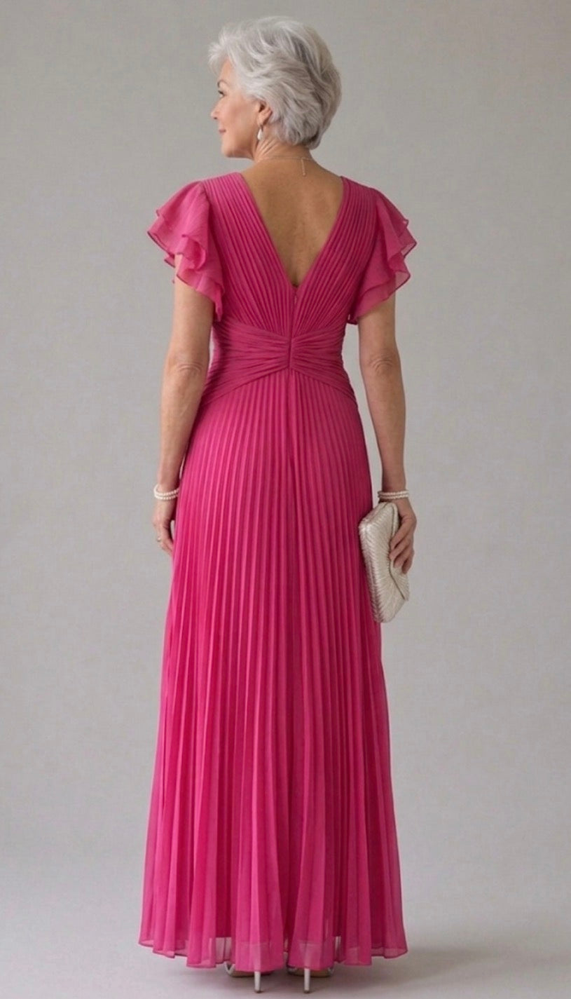 Stella & Grace™ | Pleated Evening Dress