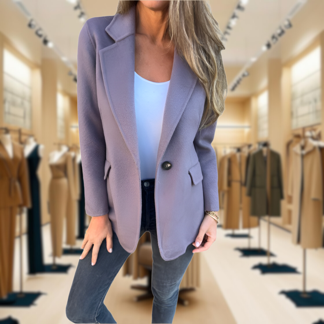 Suzanne - Casual Woolen Blazer