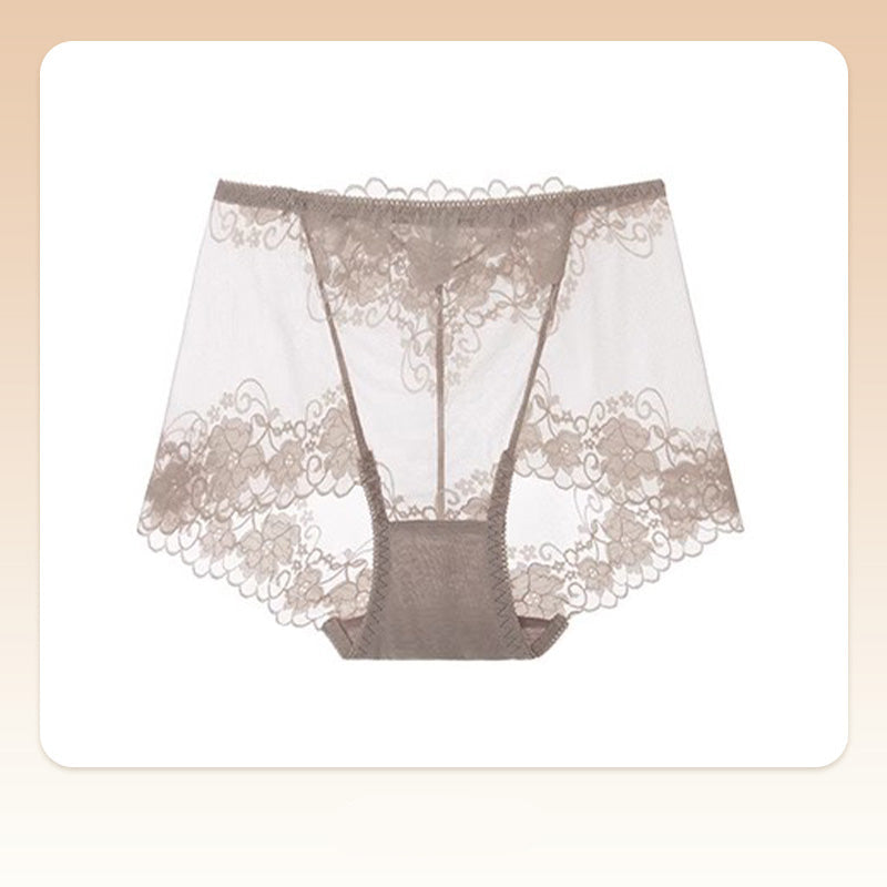 Lunalace - Women's High Waist Lace Panties