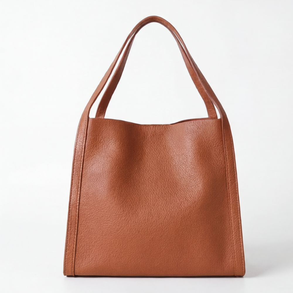 Caressa - Soft Leather Multi Pocket Shoulder Bag