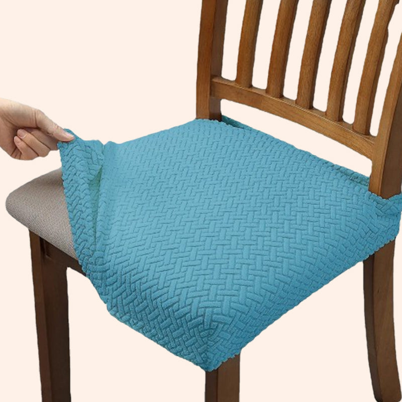 Jacquelin - Jacquard Stretch Chair Seat Cover