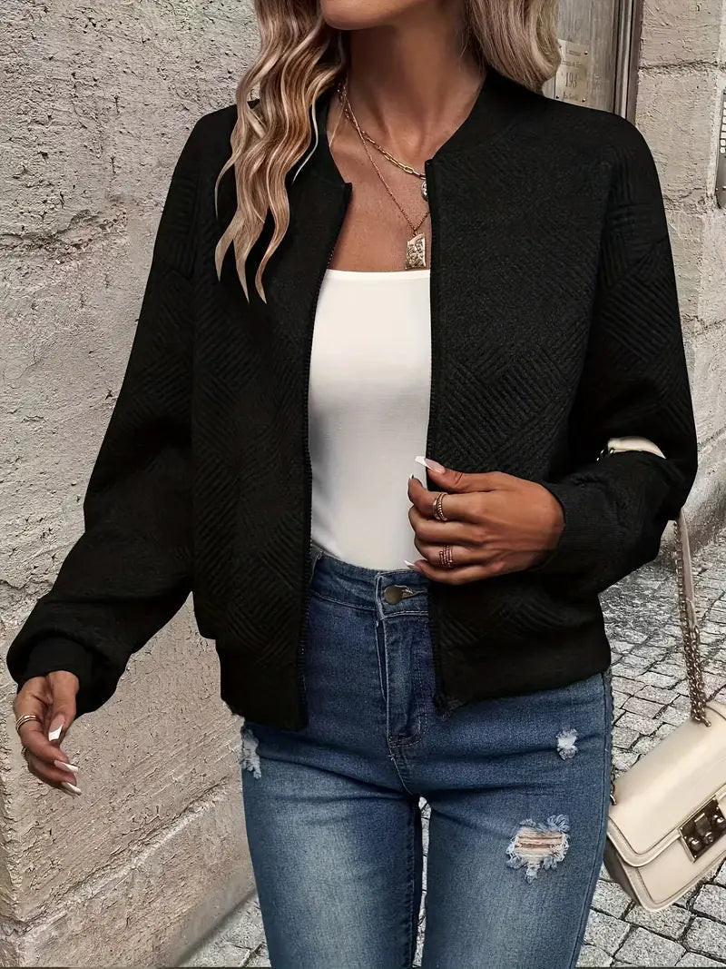 Seraphina – Spring Zipper Jacket
