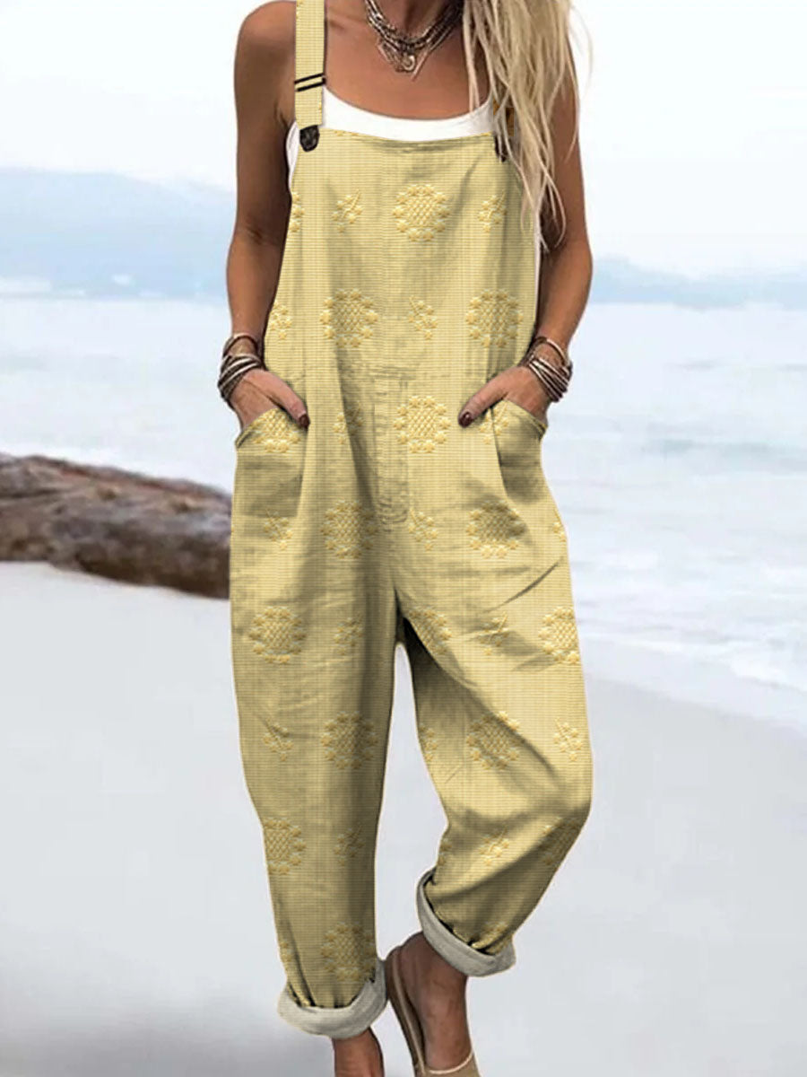 Freja | Casual Pattern Jumpsuit