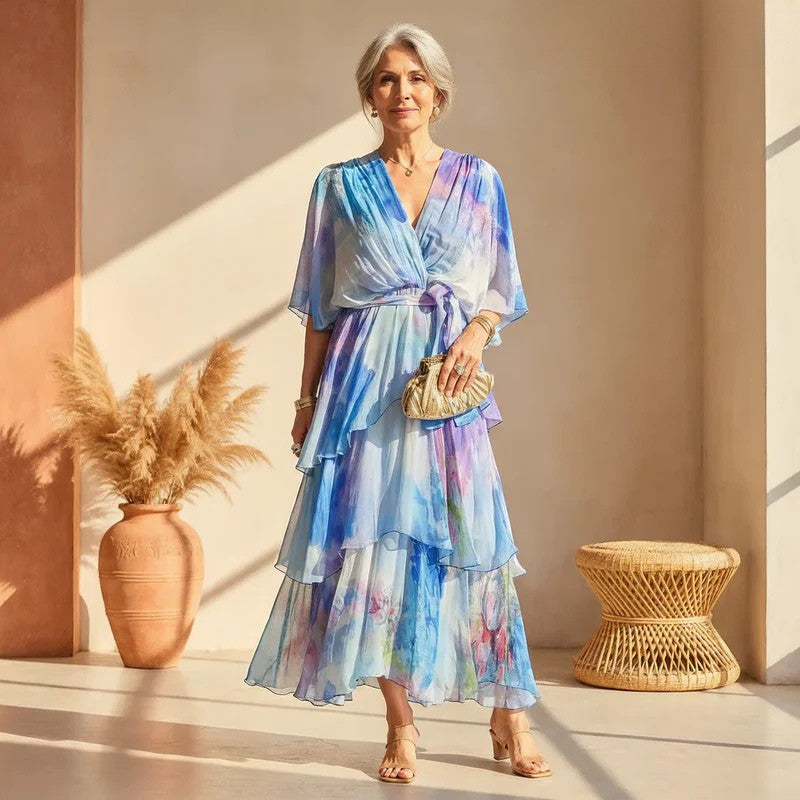 Orielle™ Elegant Flowy Dress
