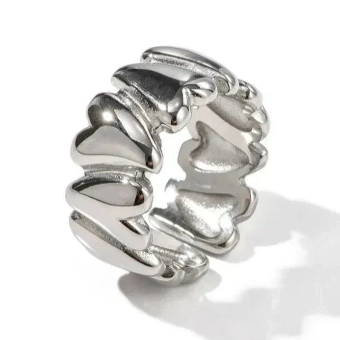 Hazel | Wrap Heart Ring