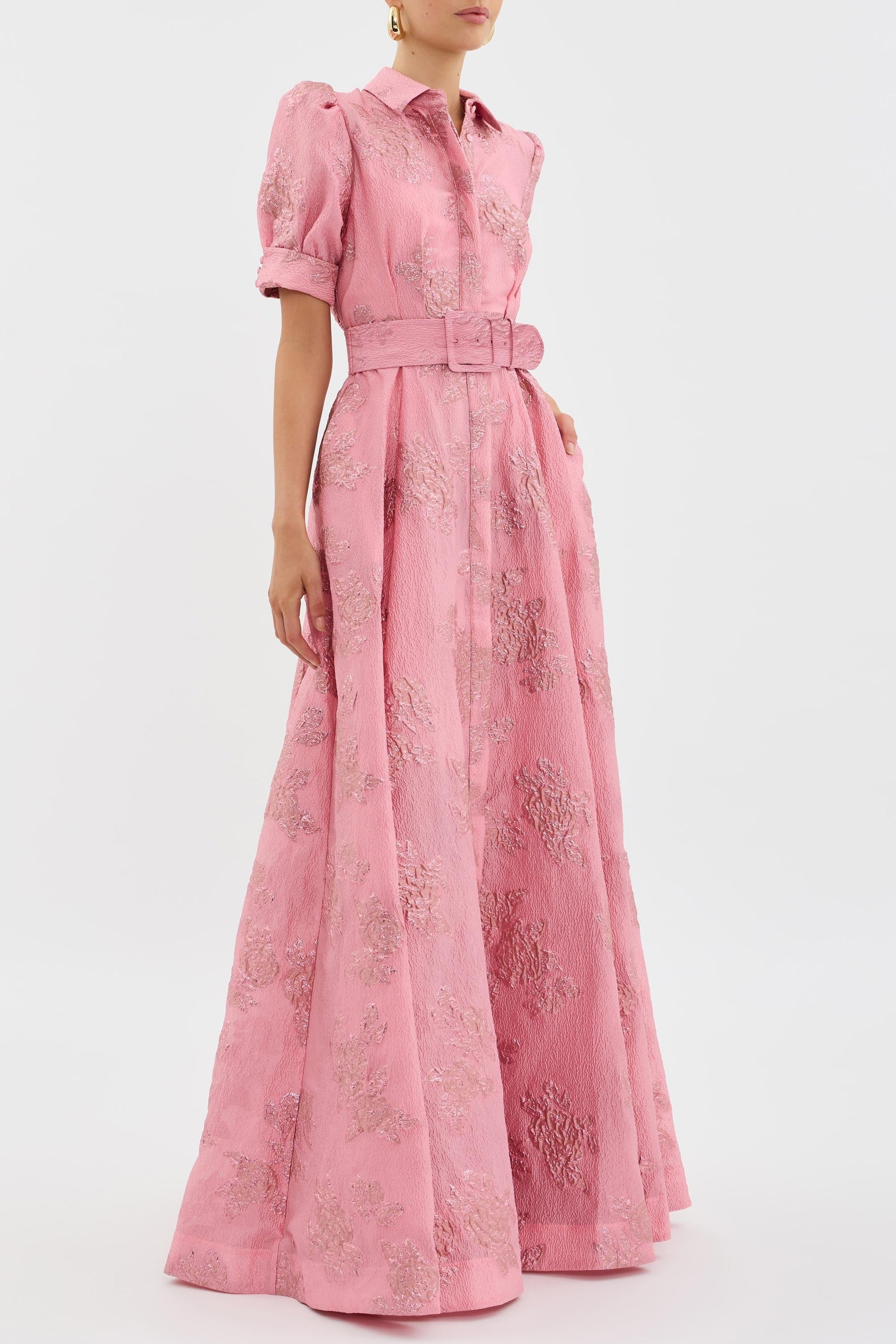 Rebecca - Short Puff Sleeves Dress