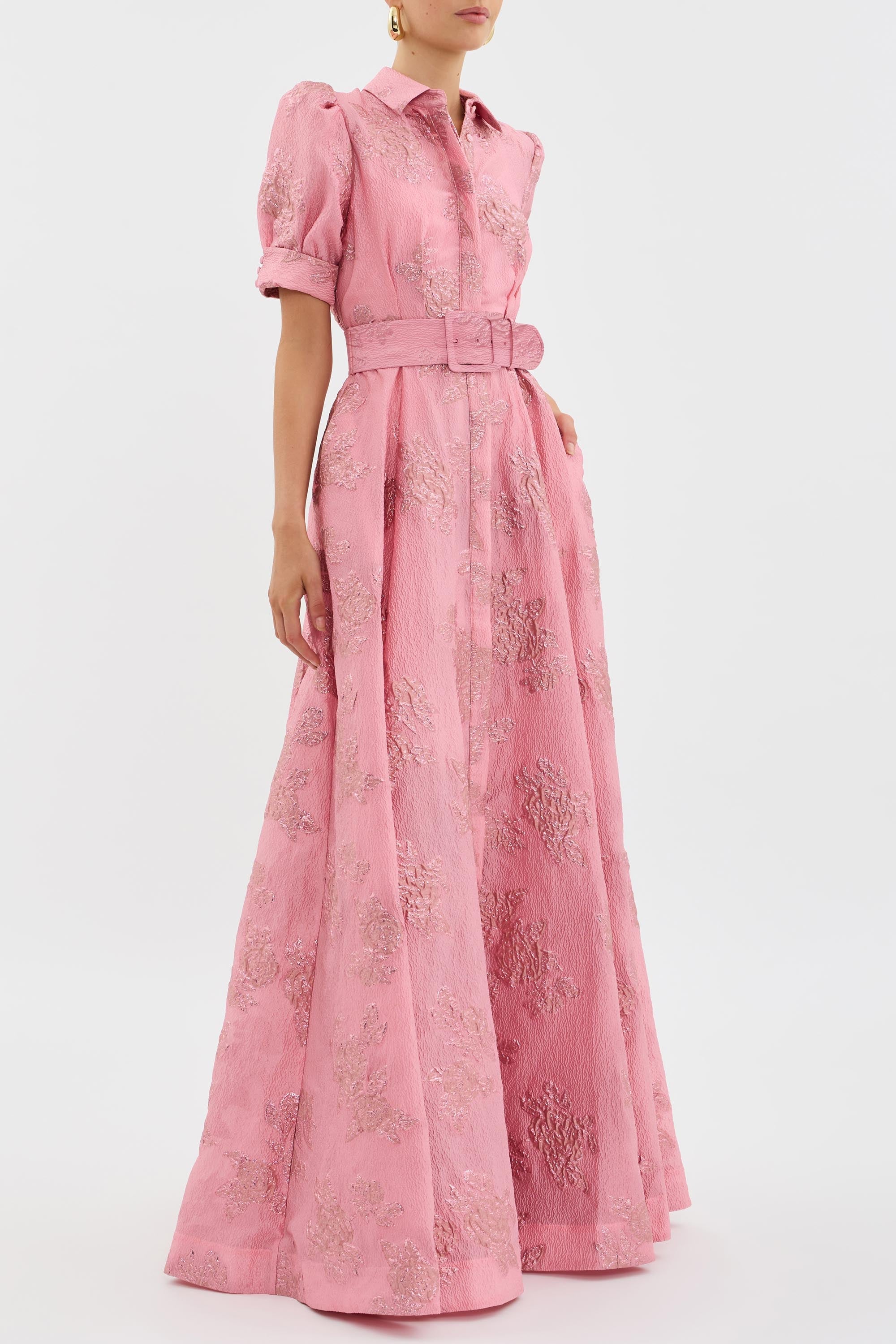 Anabella - Short Puff Sleeve Dress