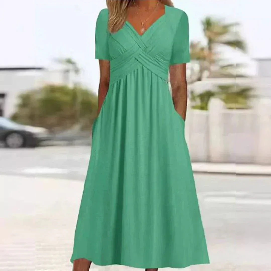 Frances | Sophisticated Flattering Elegance Dress
