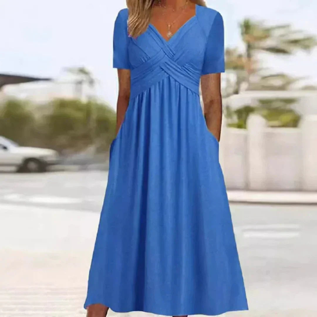 Frances | Sophisticated Flattering Elegance Dress