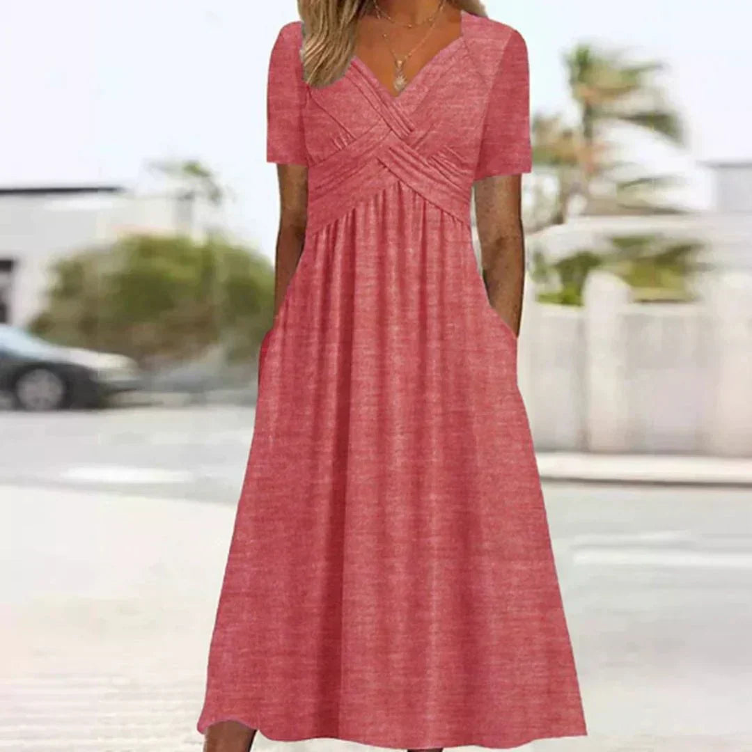 Frances | Sophisticated Flattering Elegance Dress