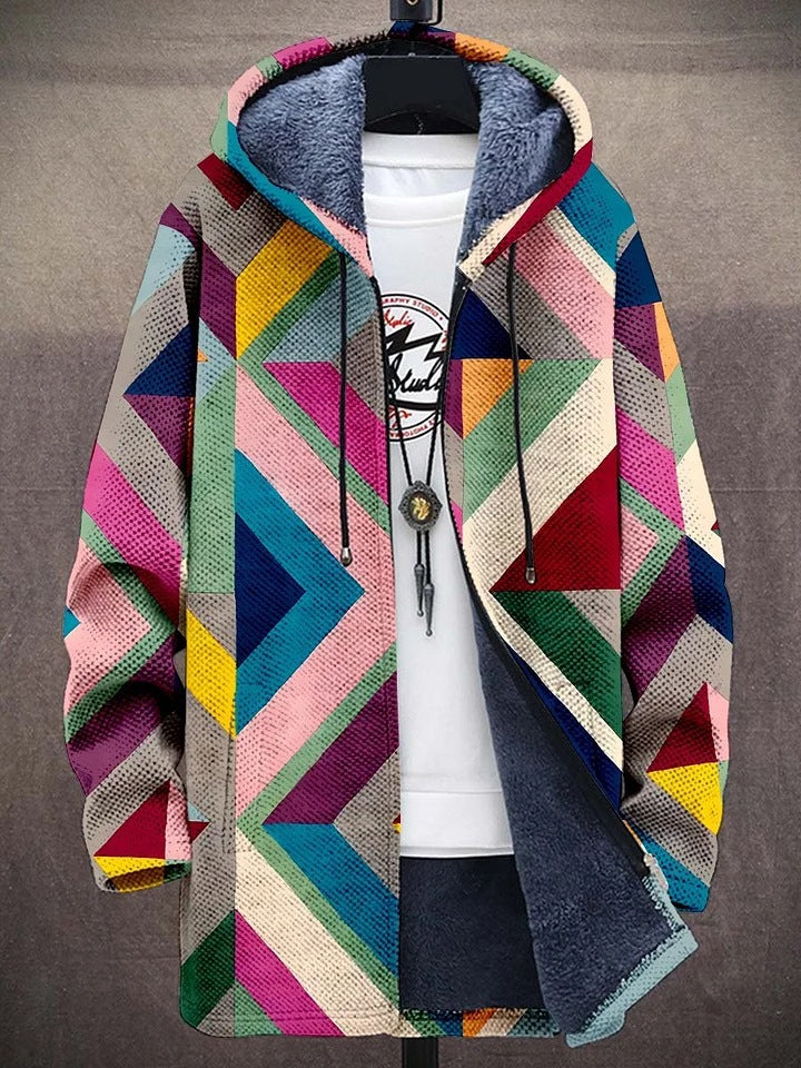 Aria - Luxurious cardigan with artistic Inspiration Zipper