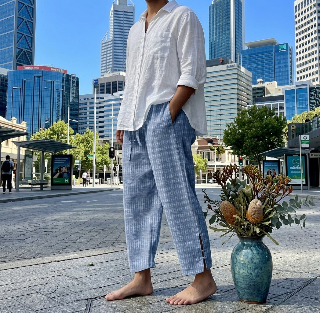 Fioravelle - Textured Relaxed Trousers