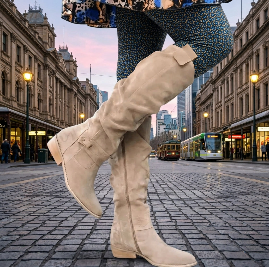 Mirellora - Comfort-Fit Western Boots