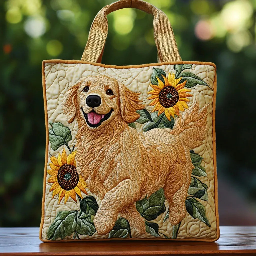 Artisanal Tote - Golden Retriever