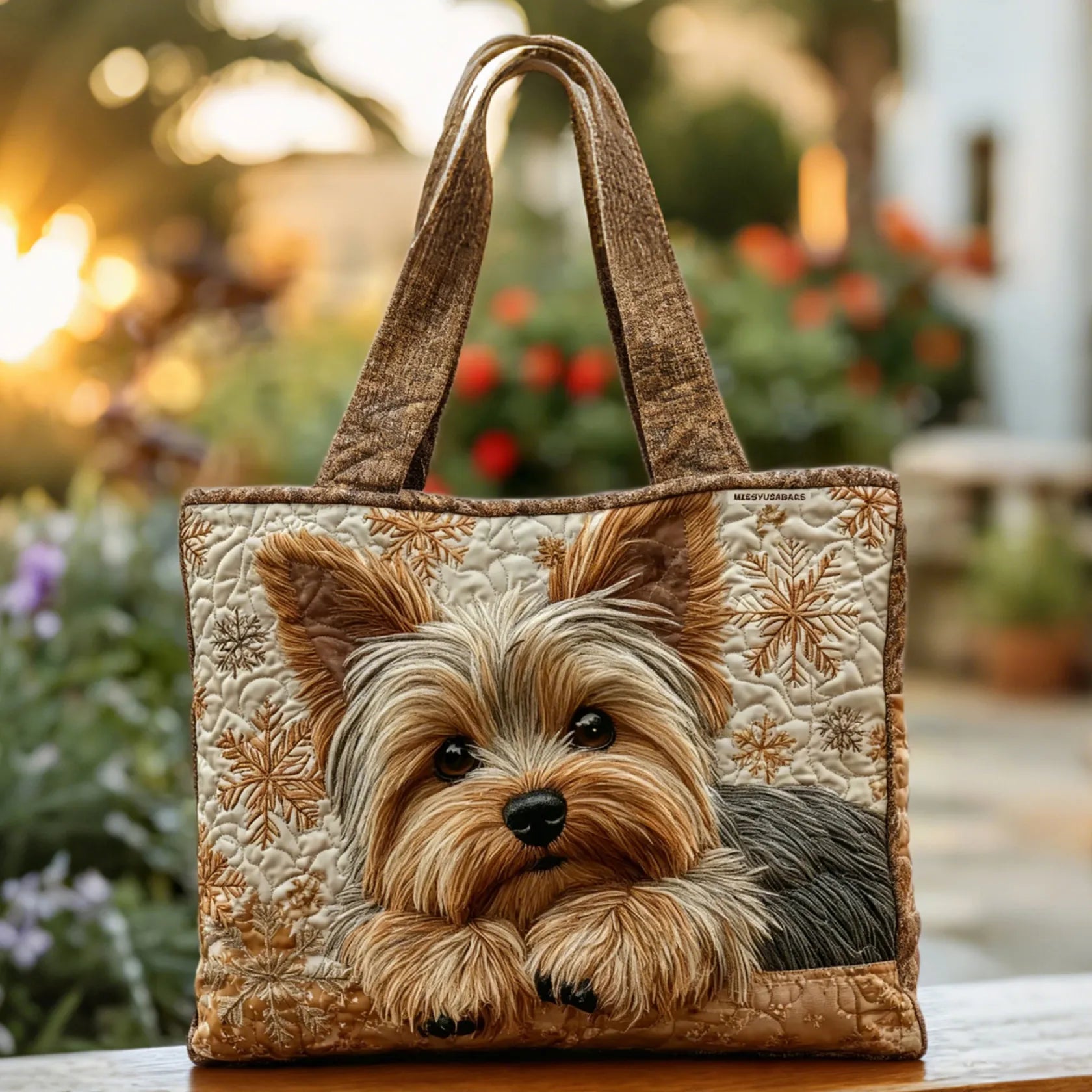 Handmade Yorkie Bag Brilliant