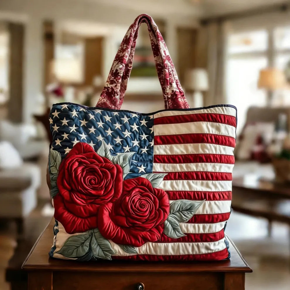 Liberty Rose | Handmade Quilted Tote