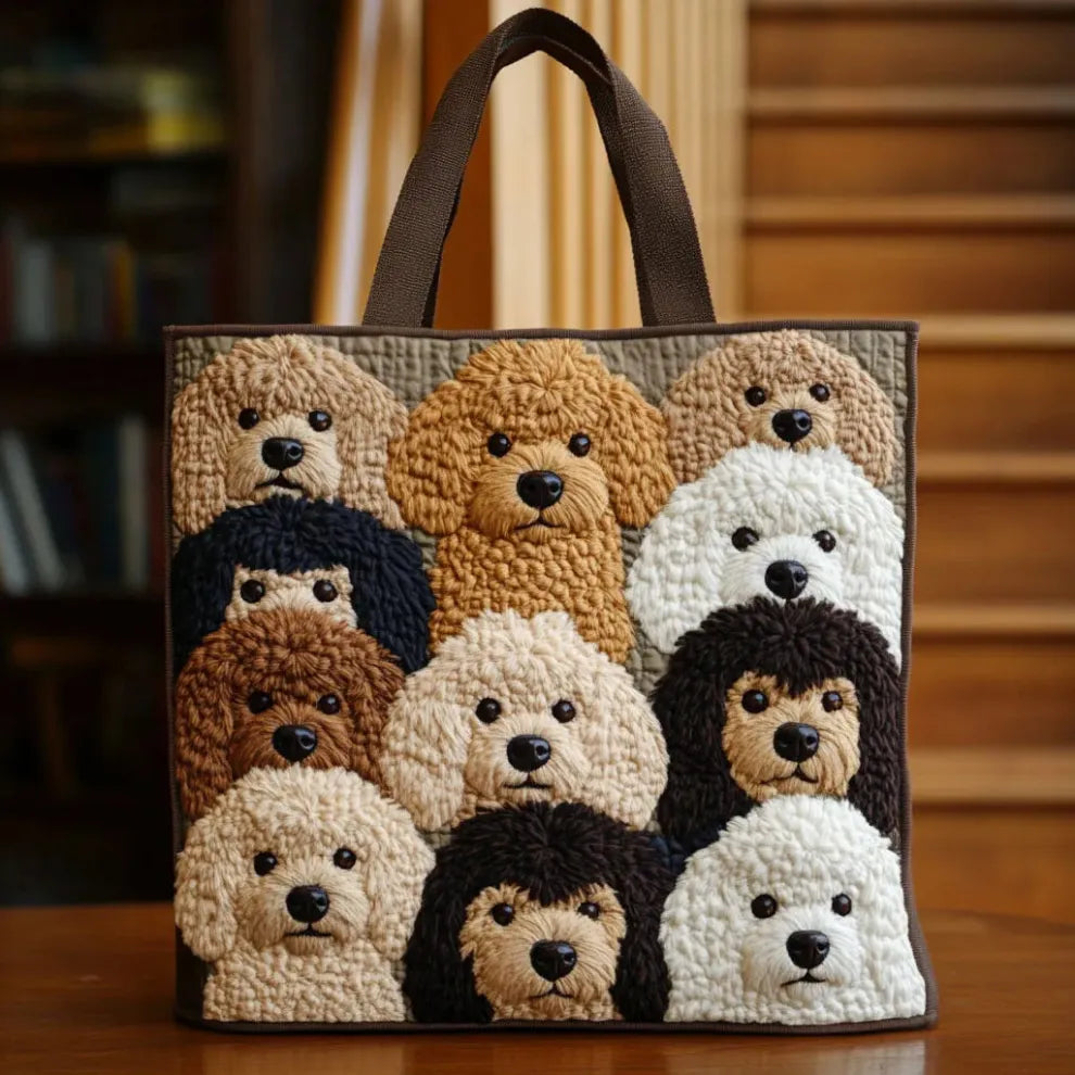 Puppy Love | Handmade Quilted Tote