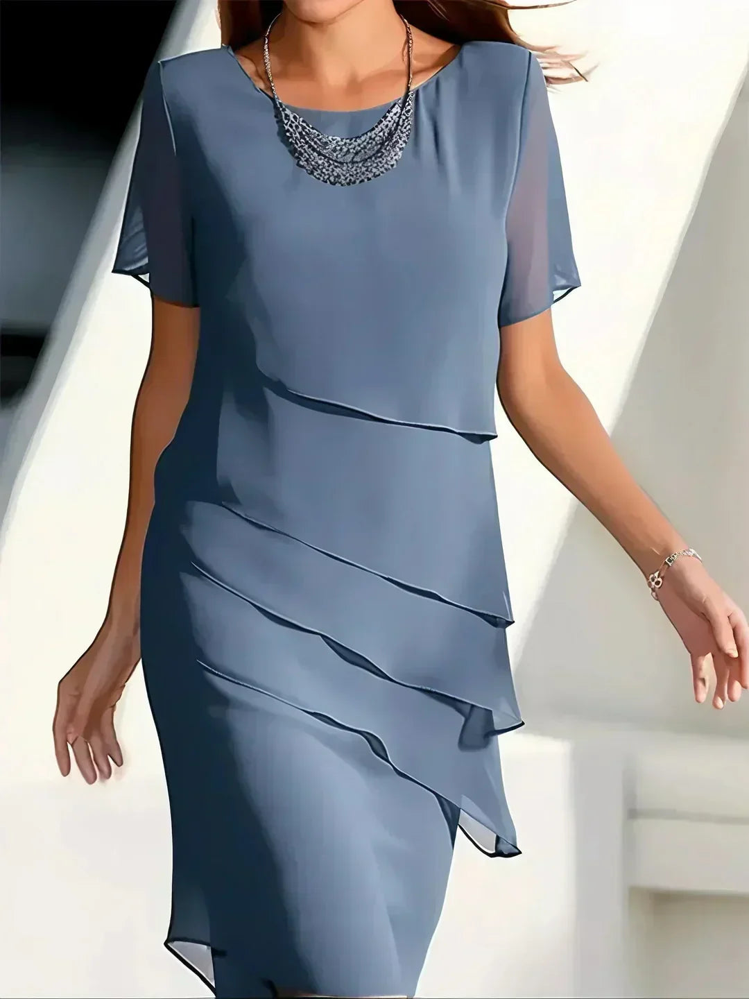 Brielle | Light and Elegant Midi Dress for Spring