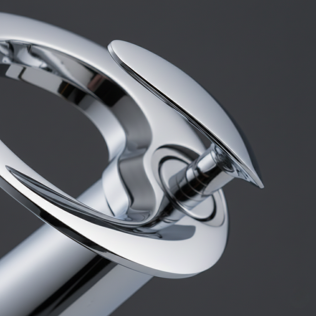 Copperflow – Waterfall Bathroom Faucet, Single Hole