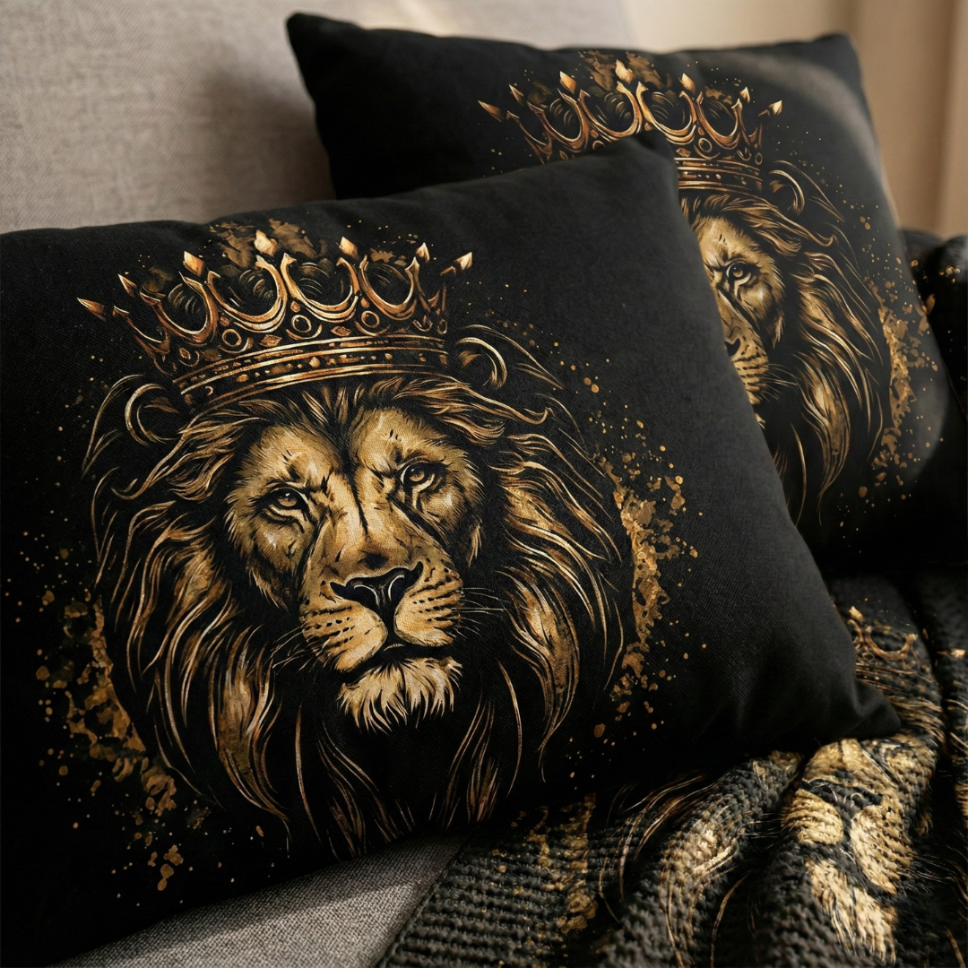 Dreamvera – Safari Lion Bedding Set, Duvet Cover & Pillowcases