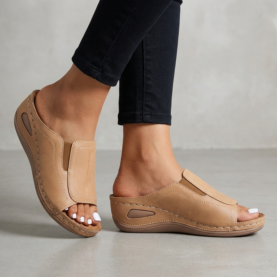 Penelope | Women’s Orthopedic Ergonomic Slip-On Support Sandals