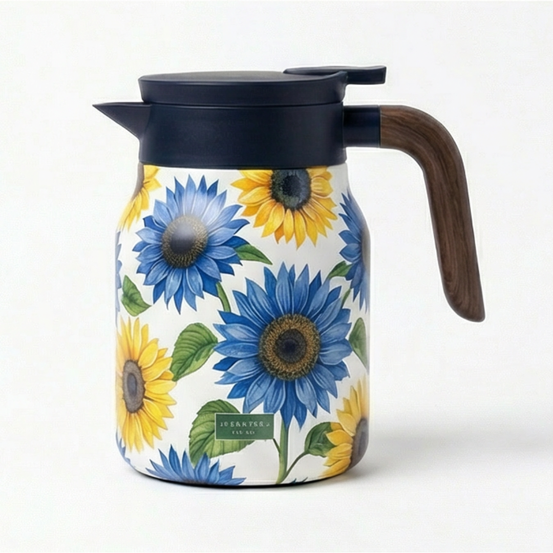 Florathé Insulated Floral Teapot with Built-In Infuser