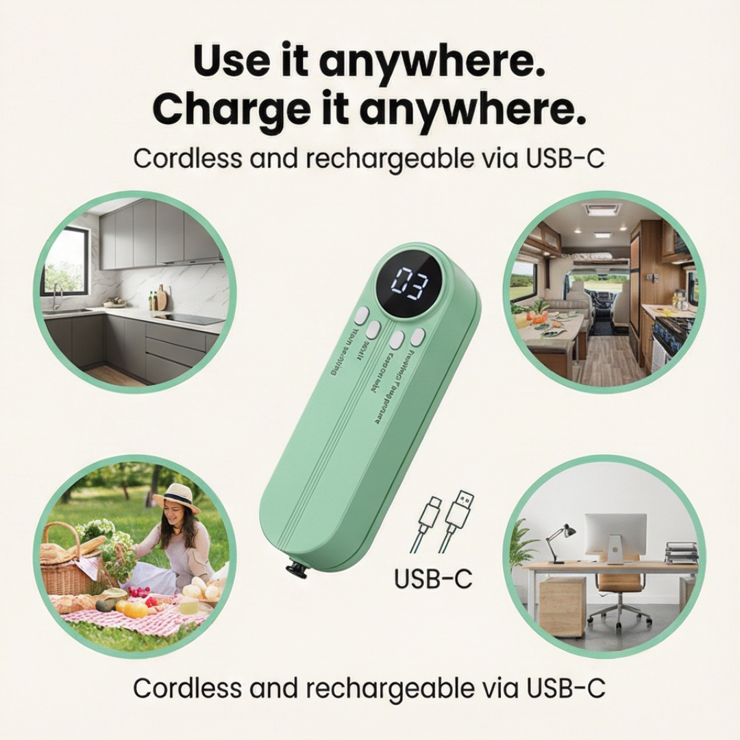 FreshLock 3 in 1 Cordless Vacuum Sealer