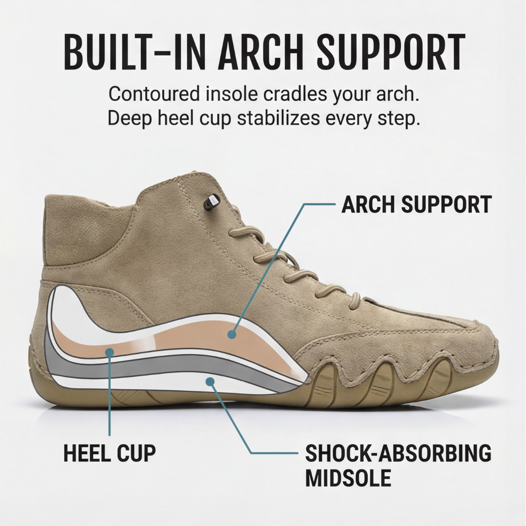 Ldeck - Orthopedic Arch Support Ankle Boot