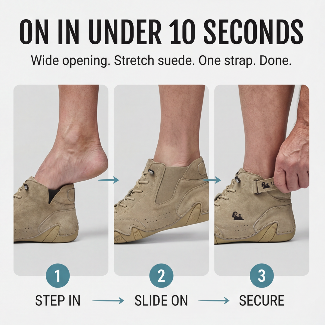 Ldeck - Orthopedic Arch Support Ankle Boot