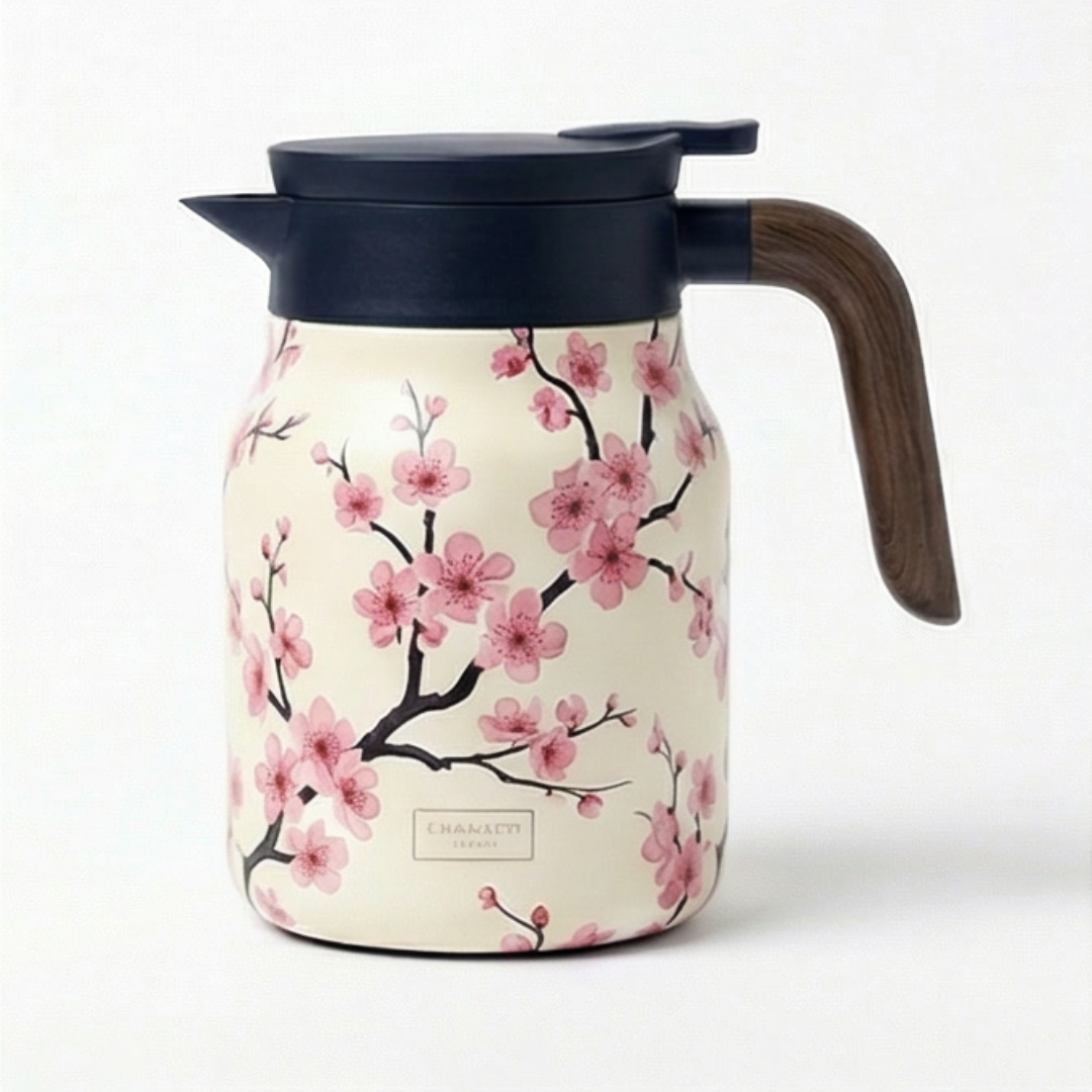 Florathé Insulated Floral Teapot with Built-In Infuser