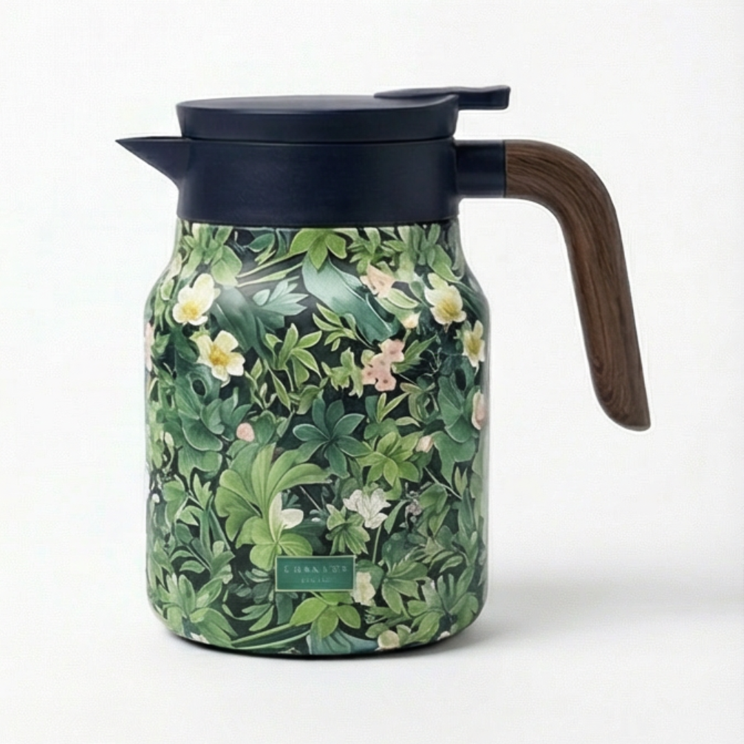 Florathé Insulated Floral Teapot with Built-In Infuser