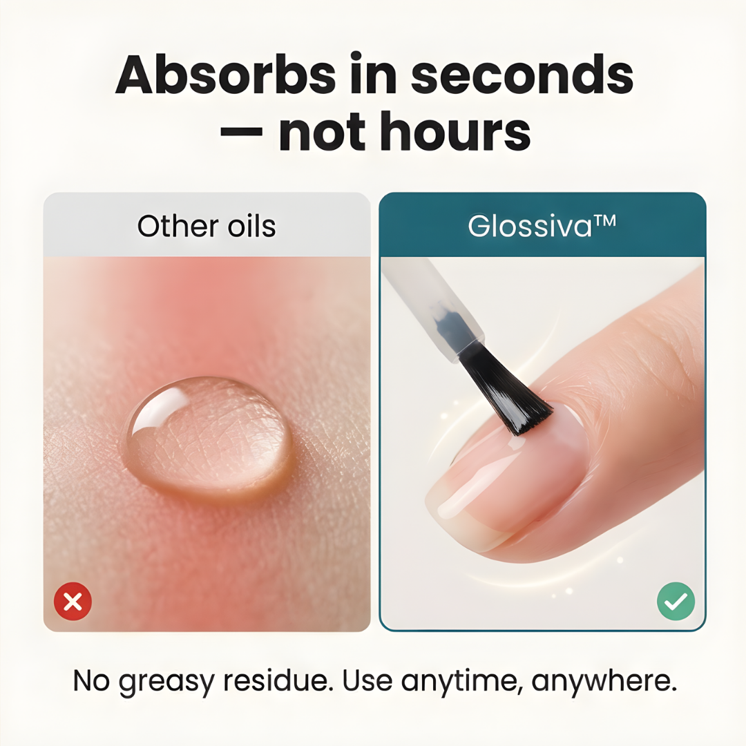 Glossiva - Keratin Nail and Cuticle Oil