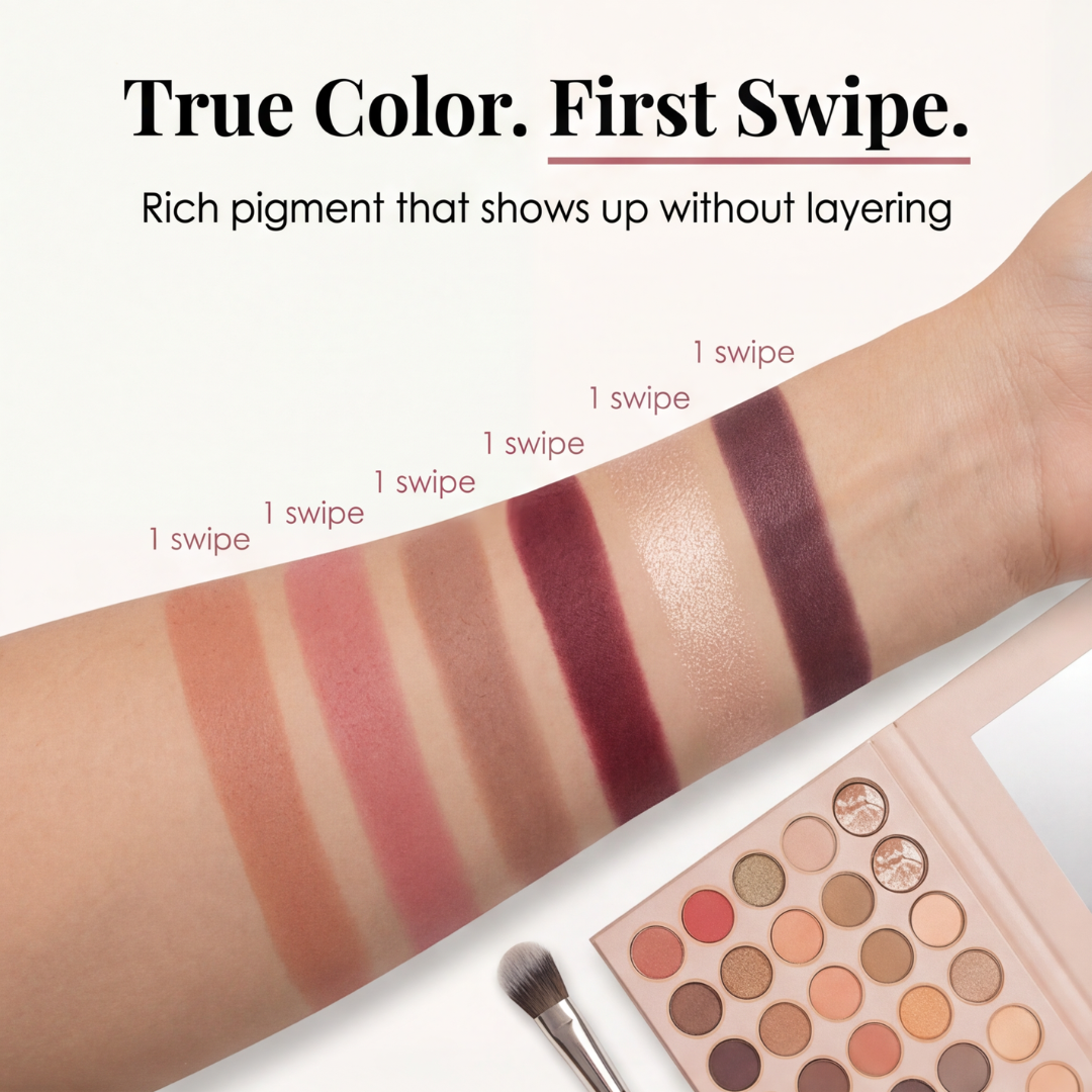 Lumara - 5-Page Makeup Book with 67 Professional Shades