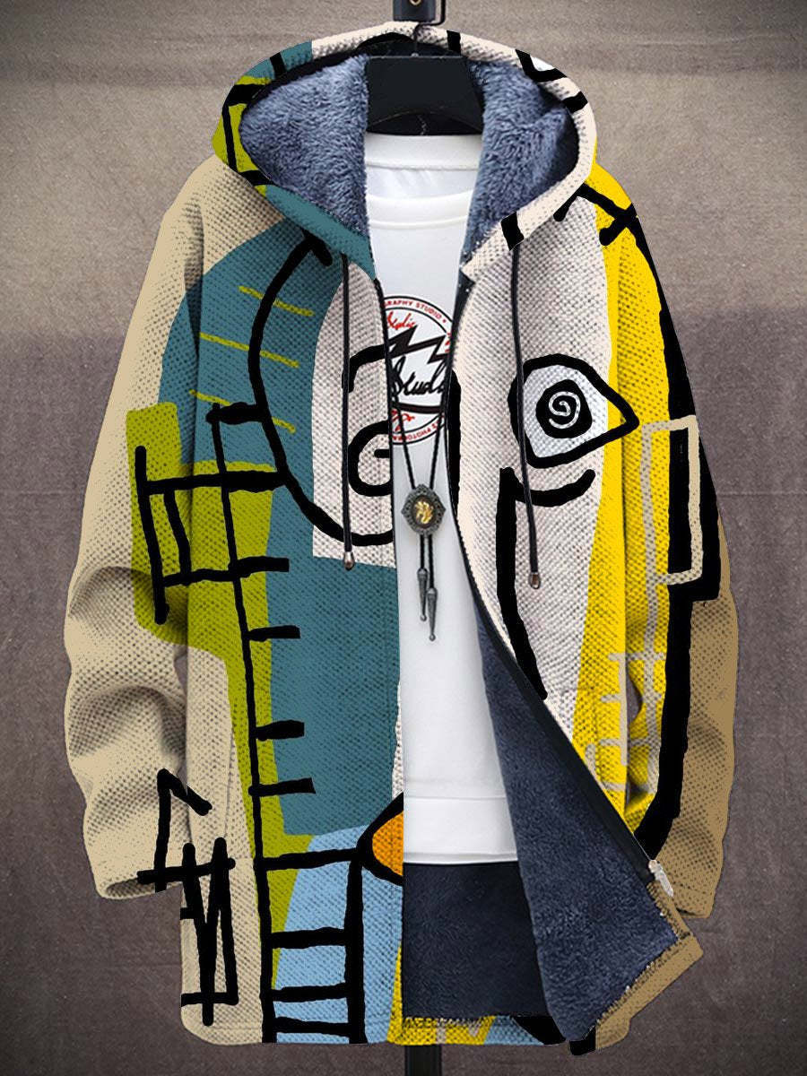 Bindi - Luxurious Artistically Inspired Cardigan with Zipper Closure