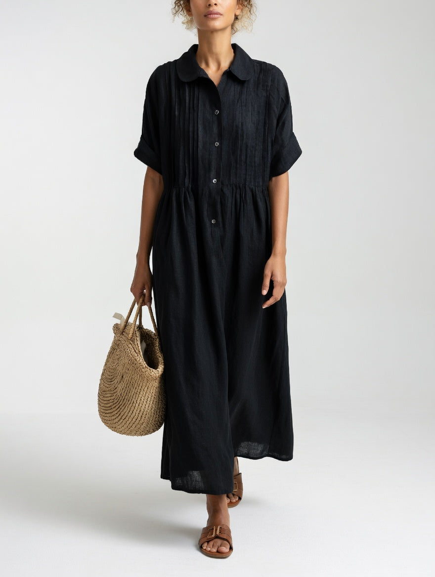 Lysandra™ - Breezy Summer Shirt Dress