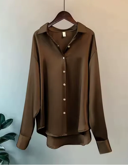 Lauren | Women Classic Button Down Elegant Blouse