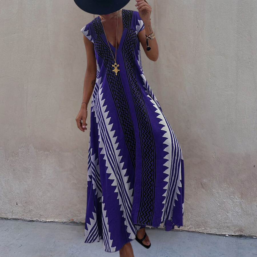 Adelina – Bohemian Maxi Dress