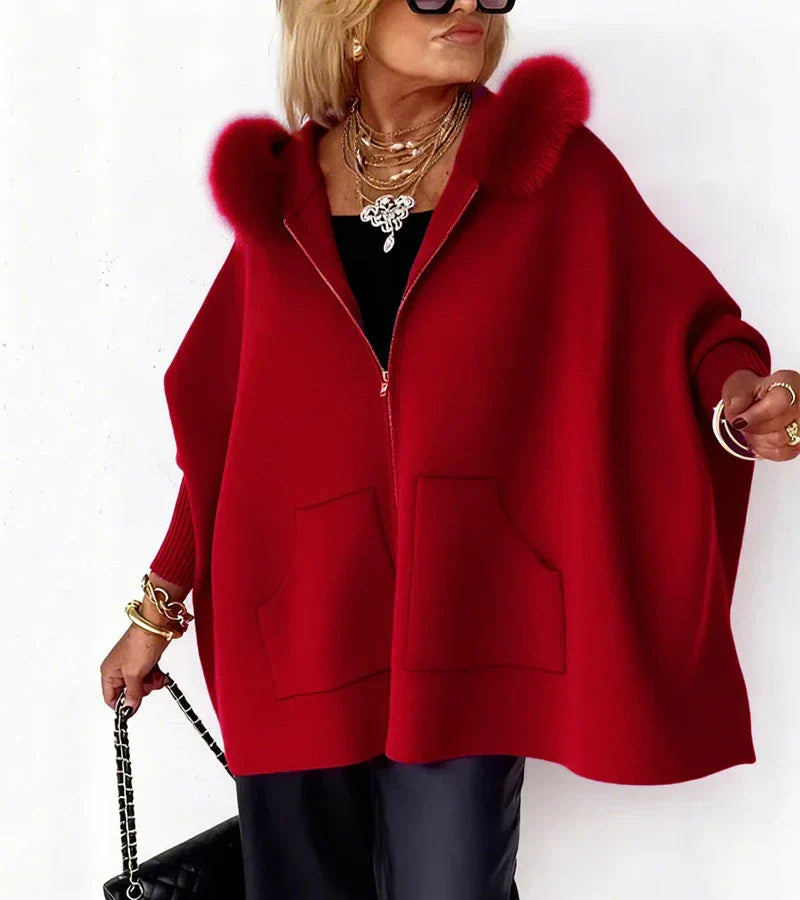 Chiaka - Oversized Cozy Zip-Up Coat