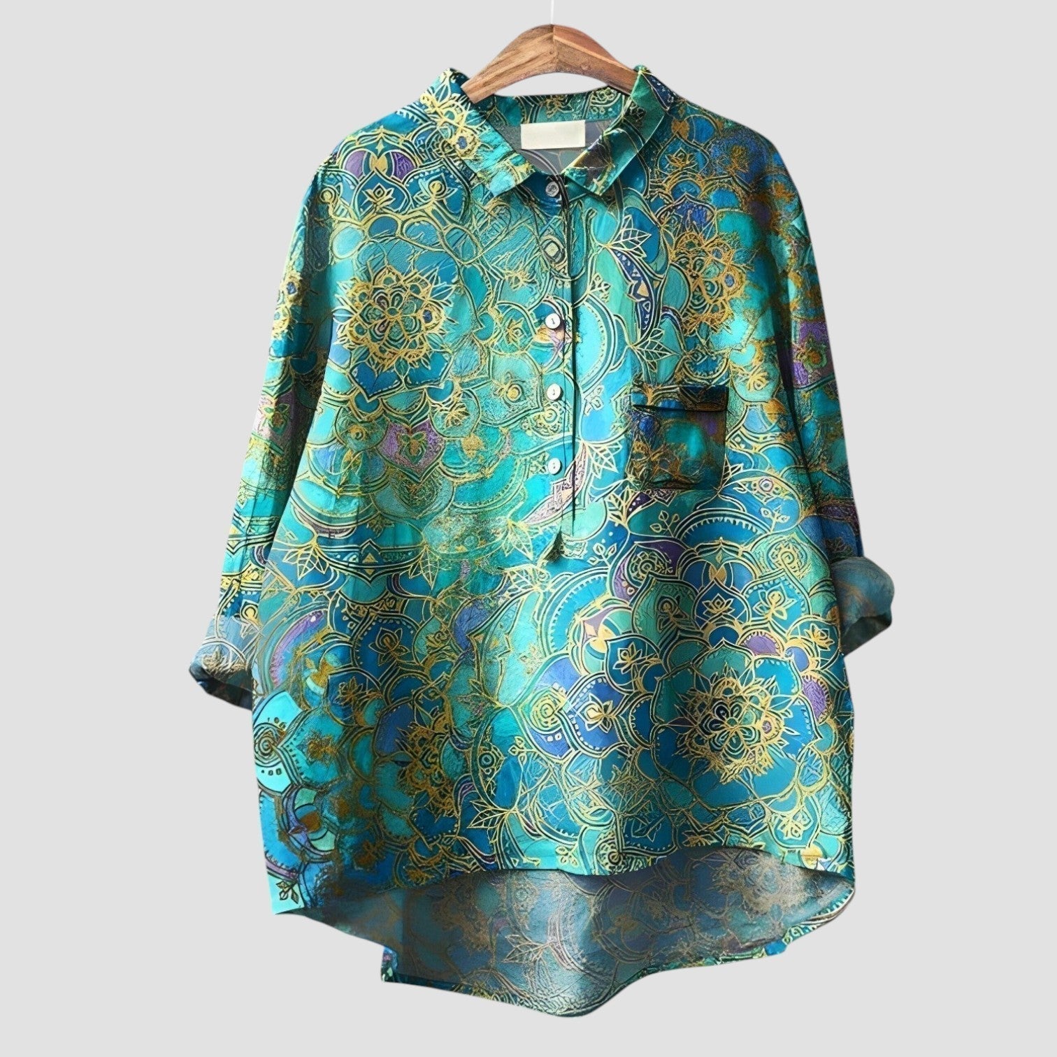 Soraya™ | 2025 – Boho Mandala Blouse